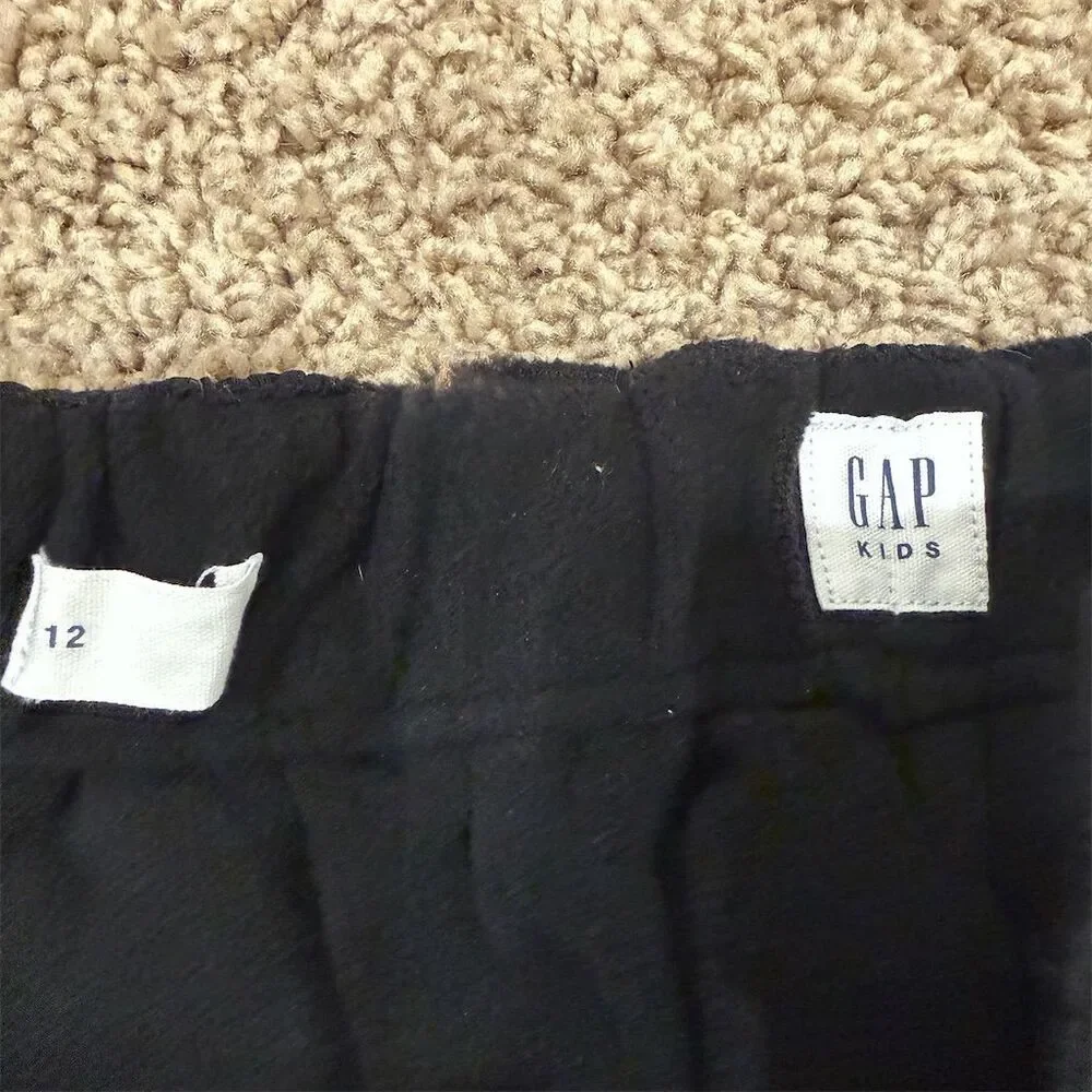 GAP Kids Unisex Ski Snow Pants Black Size 12 Winter Insulated NWT